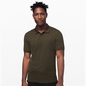 Lululemon Tech Pique Polo - Dark Olive NWT